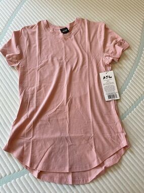 APL Women's Light Pink Short Sleeve Crewneck Tee